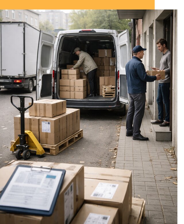 Доставка грузов от двери до двери с таможней от 45752 руб.