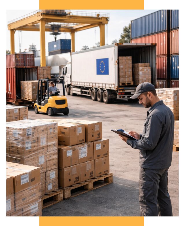 Доставка грузов из Европы от 12200 р., логистика СетСервис-Дзр