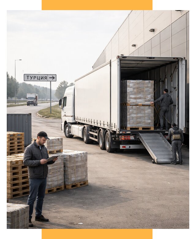 Автоперевозки и доставка фурой из Турции от 122004 р. | СетСервис-Дзр