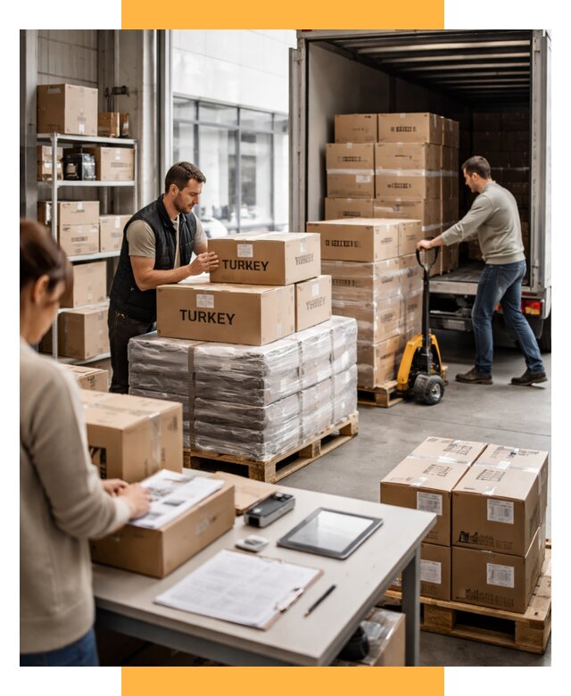 Доставка одежды из Турции от 6609 р. под ключ, СетСервис-Дзр