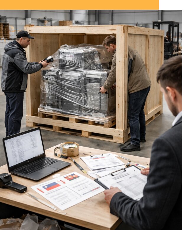 Доставка промышленного оборудования из США от 66086 руб