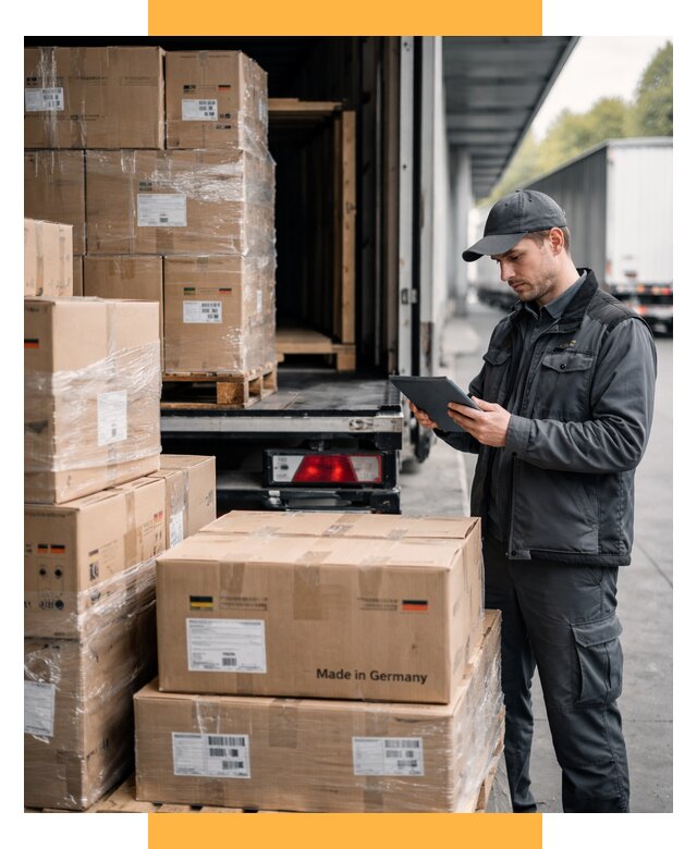 Доставка грузов из Германии от 45752 р. быстро - СетСервис-Дзр