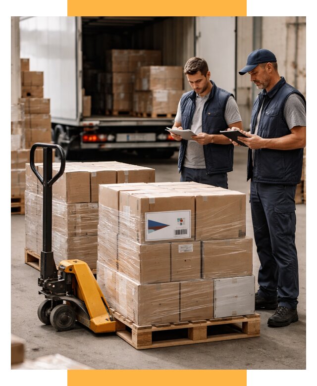 Доставка грузов из Чехии в Россию от 35585 р. | СетСервис-Дзр