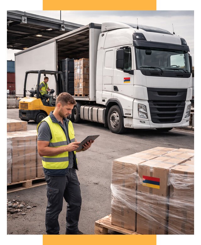 Автоперевозки из Армении от 96587 р. — услуги СетСервис-Дзр