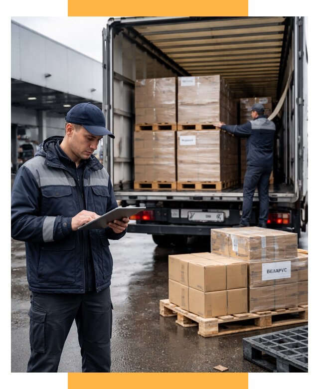 Доставка грузов из Беларуси от 15251 р. логистика СетСервис-Дзр