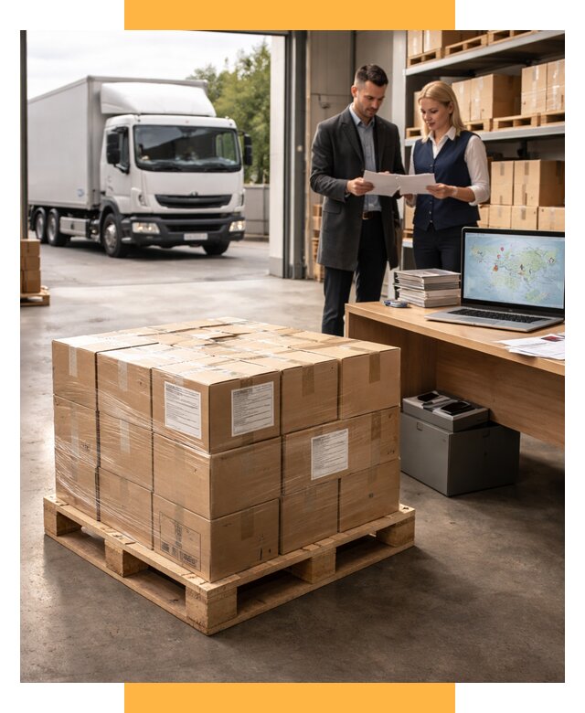 Доставка грузов в Европу от 7625 р. — логистика СетСервис-Дзр