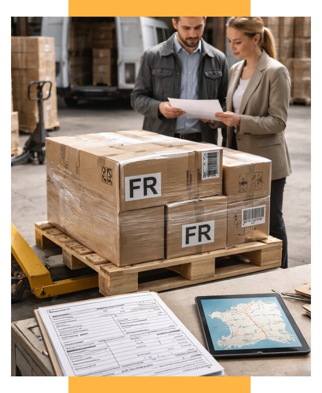 Доставка грузов в Францию от 25418 р., логистика СетСервис-Дзр