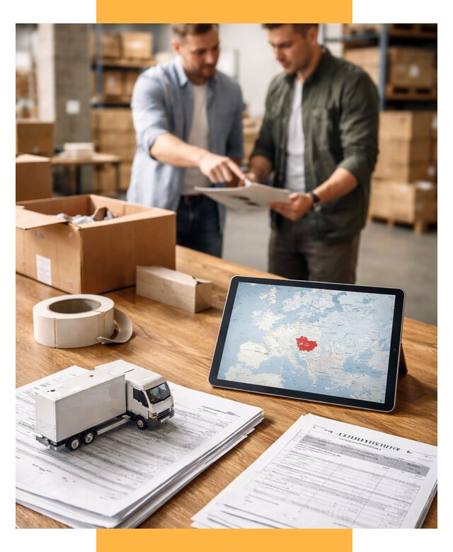 Доставка грузов в Чехию от 35585 р. - логистика СетСервис-Дзр