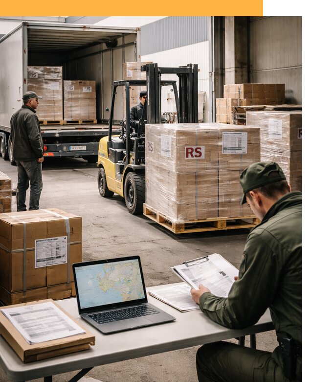 Доставка грузов в Сербию от 45752 руб, международные перевозки