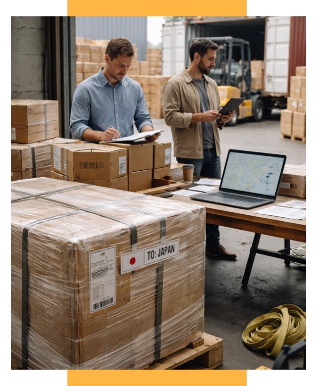 Доставка грузов в Японию от 25418 р., логистика СетСервис-Дзр