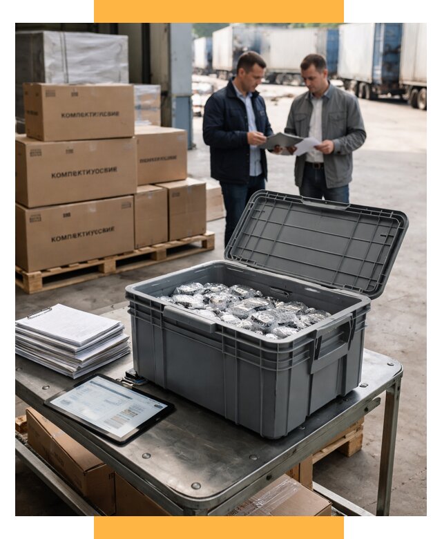 Перевозка комплектующих из Китая от 6609 р. | СетСервис-Дзр