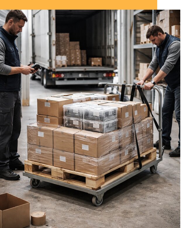 Перевозка комплектующих по миру от 6609 руб с таможней