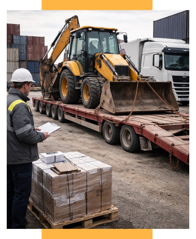 Международная перевозка спецтехники от 45752 р., СетСервис-Дзр