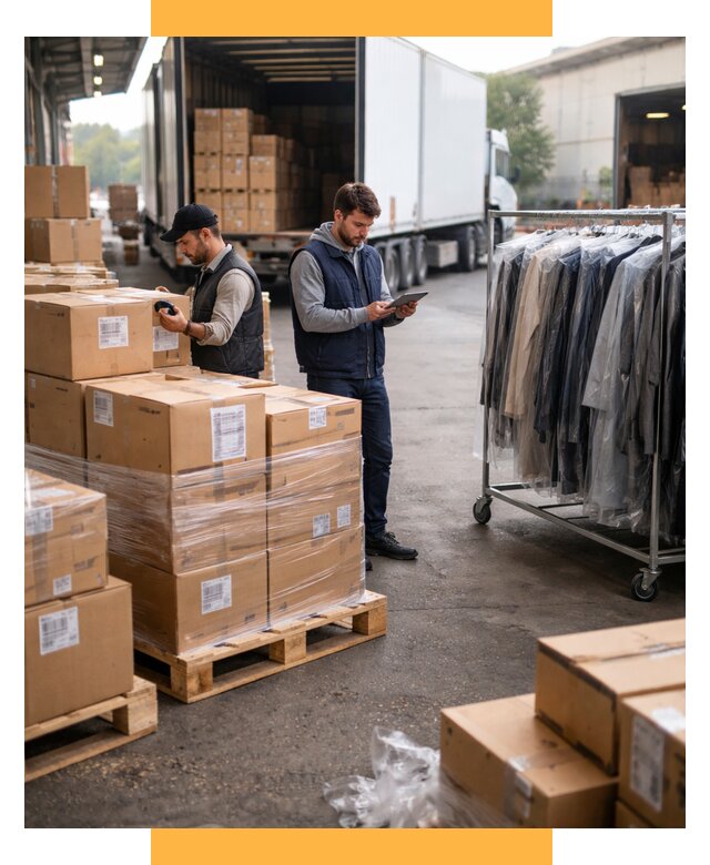 Перевозка и доставка одежды из Китая от 7625 р., СетСервис-Дзр