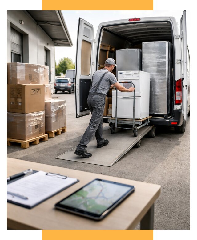 Перевозка бытовой техники от 6609 р. - логистика СетСервис-Дзр