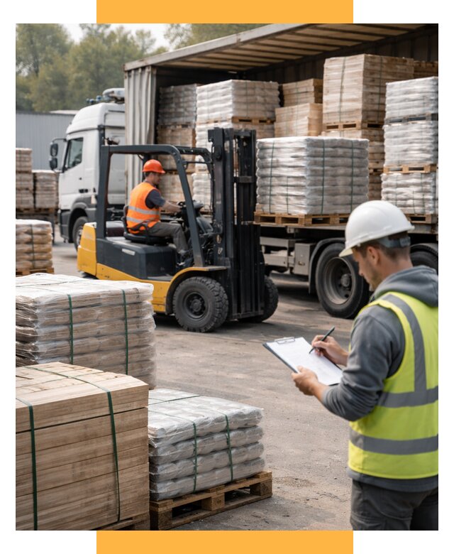 Перевозка строительных материалов от 5592 р. | СетСервис-Дзр