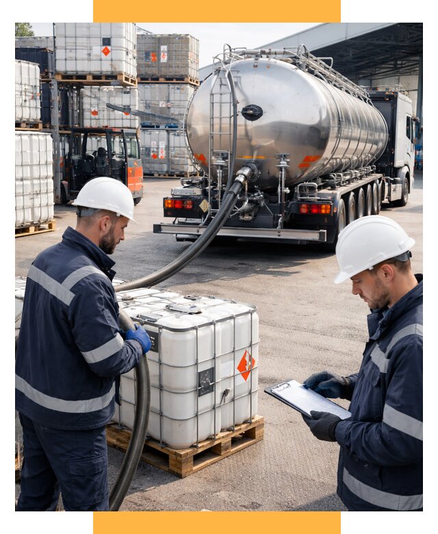 Перевозка химического сырья от 8642 р. Логистика СетСервис-Дзр