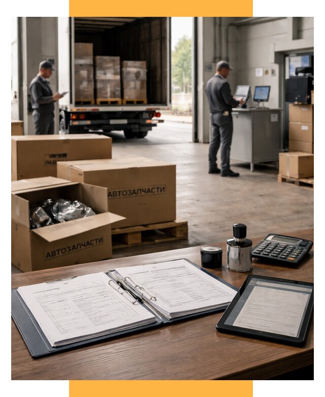 Таможенное оформление автозапчастей под ключ от 8642 р., СетСервис-Дзр