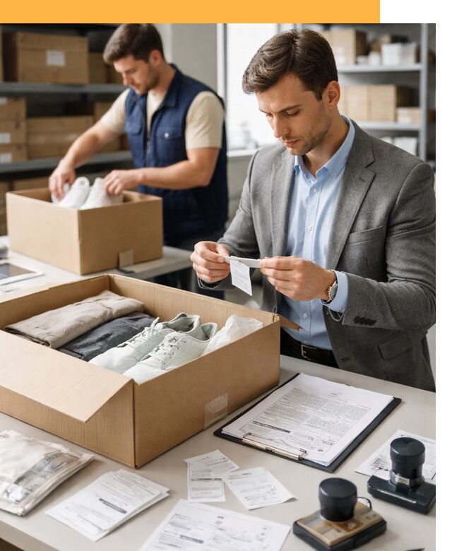 Таможенное оформление одежды и обуви по выгодной цене от 6609 руб