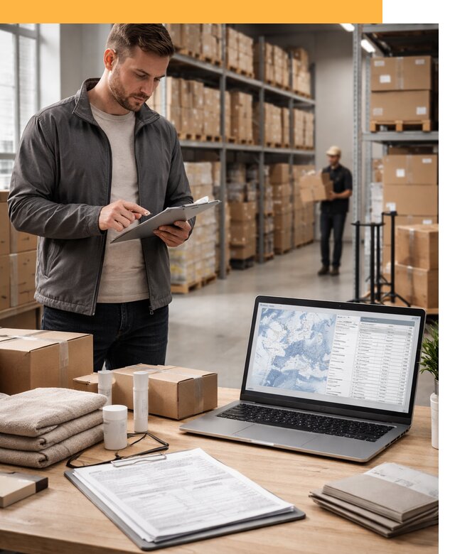 Закупка товаров в Европе под ключ: доставка, таможня от 7625 руб