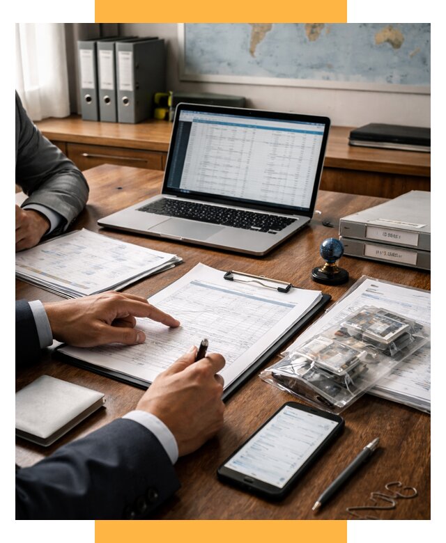 Проверка поставщика за рубежом от 8642 р. | СетСервис-Дзр аудит